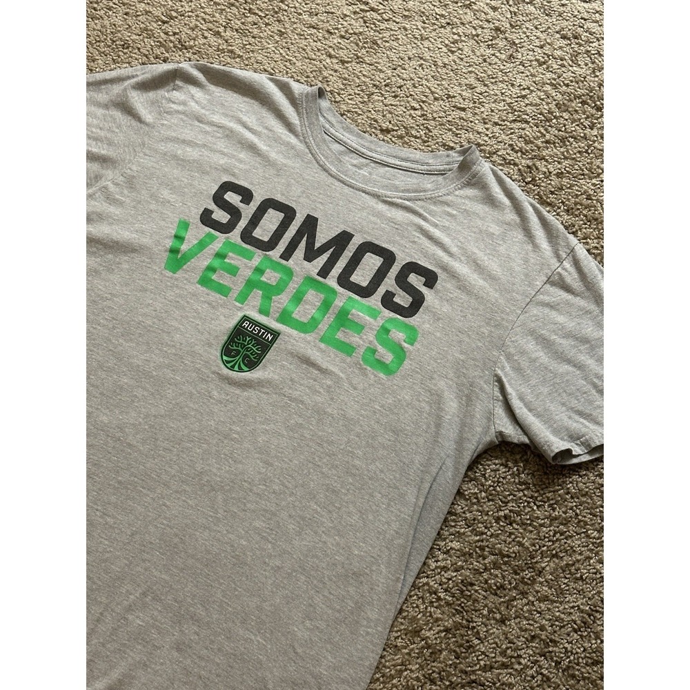 Men's Fanatics MLS AustinFC Short Sleeve Graphic Shirt - Small